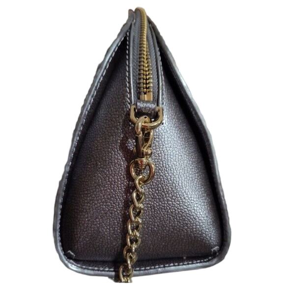 Kate Spade Mini Reiley Laurel Way Glitter Satchel crossbody Wristlet - Picture 5 of 11